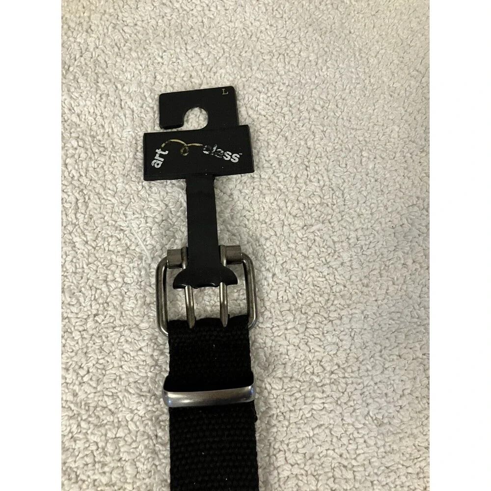 NWT Art Class Kids Black Belt - Large Back to School Attire Wardrobe